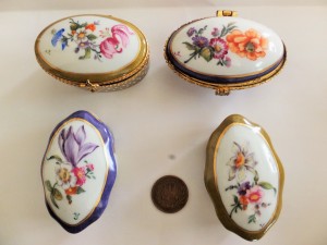 Limoges miniature boxes, European Style 